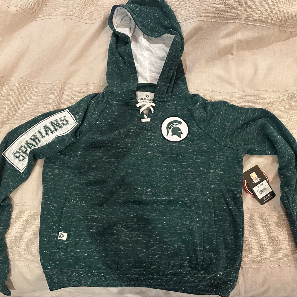 Colosseum MSU Spartans Women's Hoodie